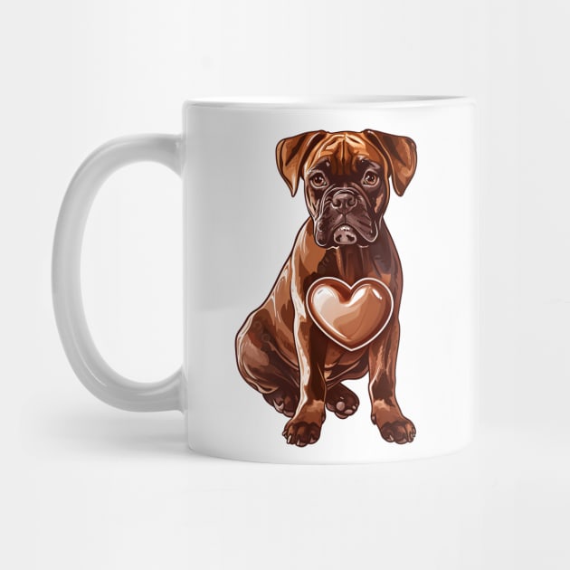 Valentine Boxer Shaped Chocolate by Chromatic Fusion Studio